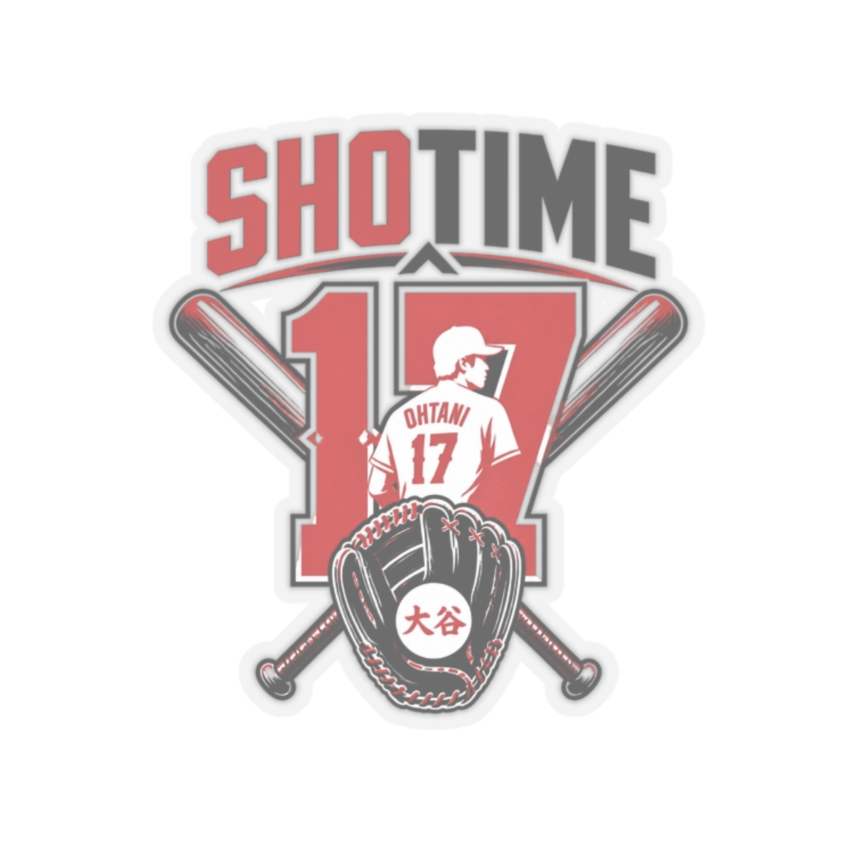 Shohei Ohtani Number Sticker