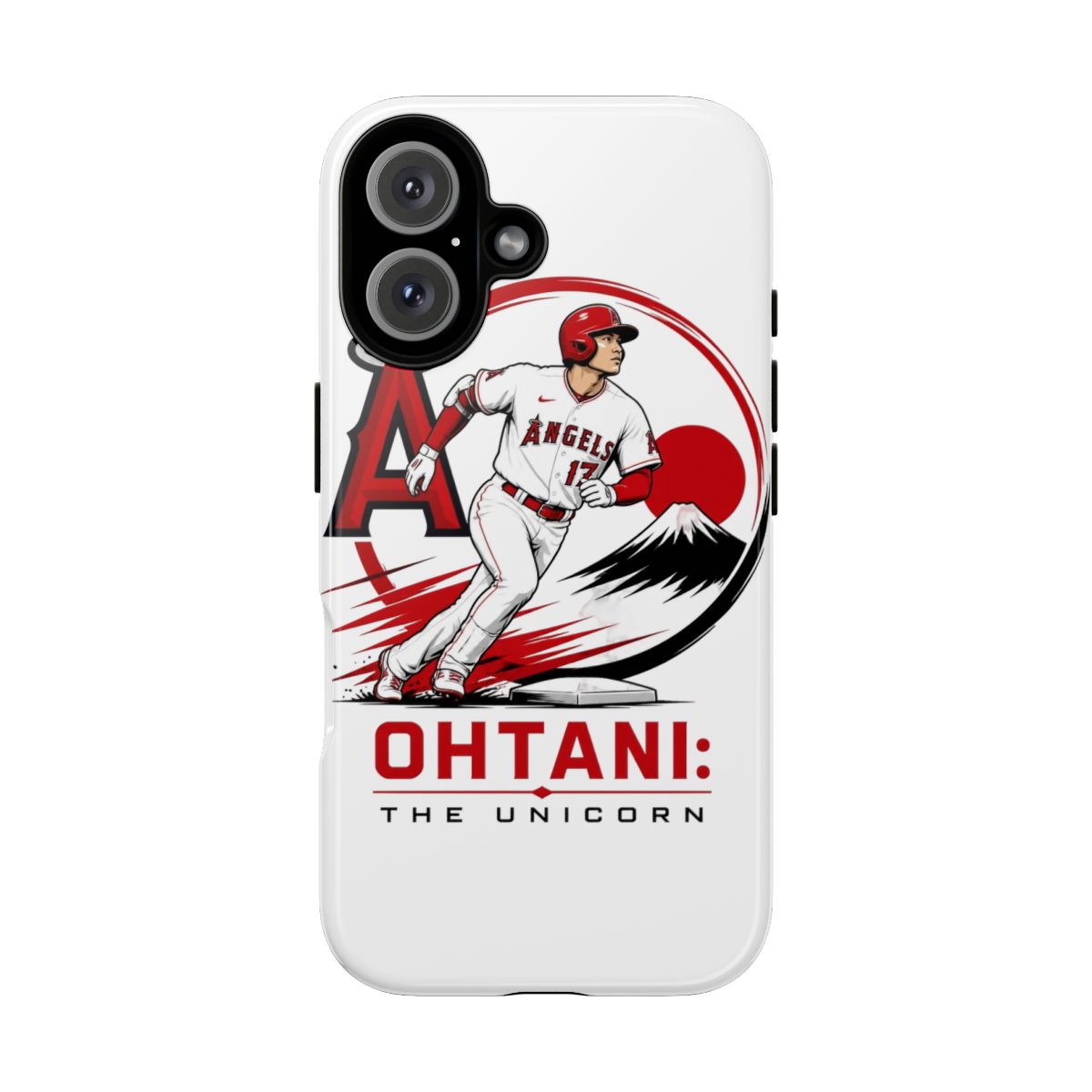 Shohei Ohtani "OHTANI: THE UNICORN" Phone Case - alternate angle 2, merchandise