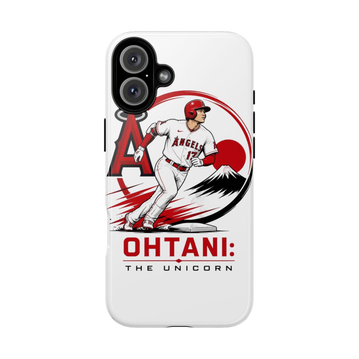 Shohei Ohtani "OHTANI: THE UNICORN" Phone Case - alternate angle 3, merchandise