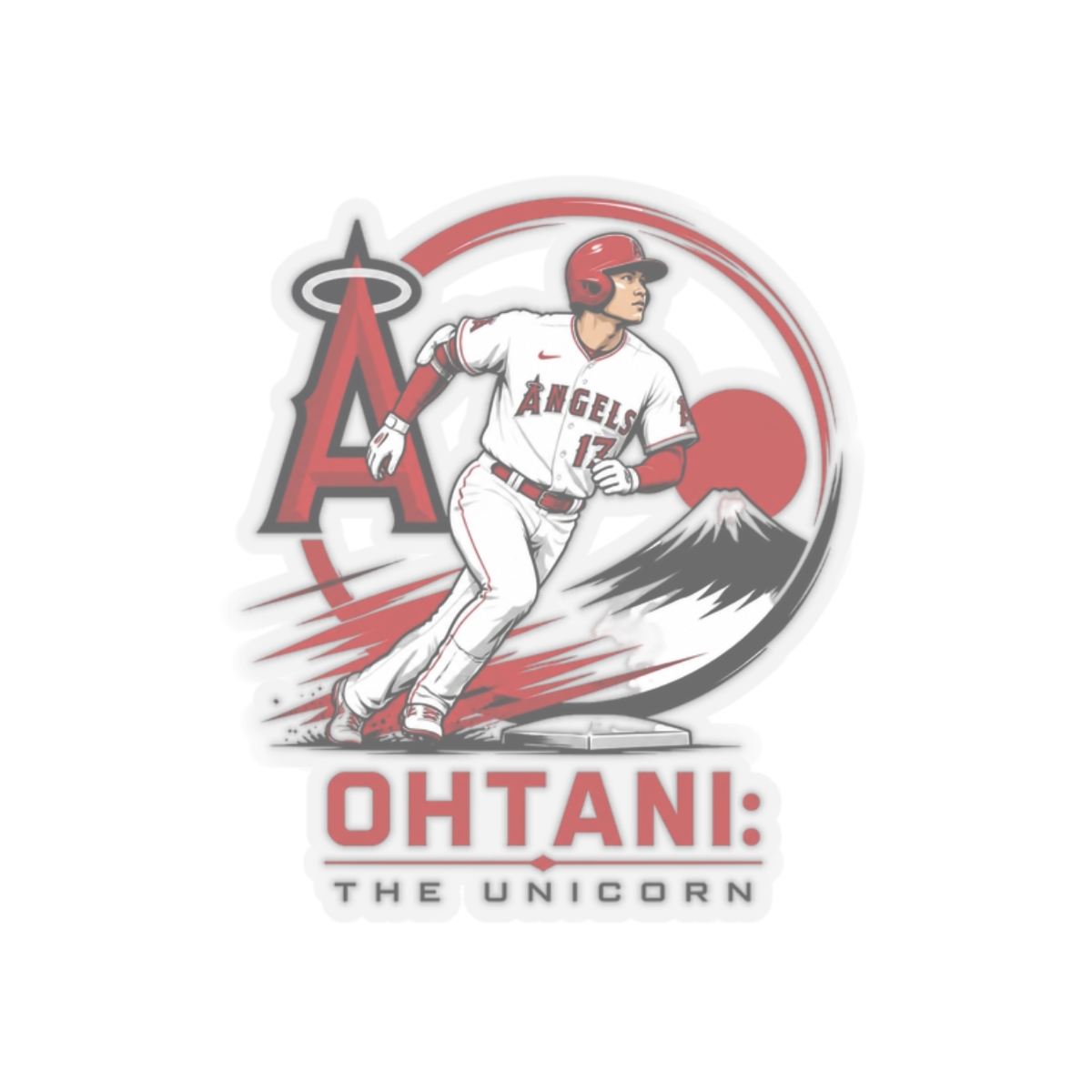 Shohei Ohtani "OHTANI: THE UNICORN" Sticker