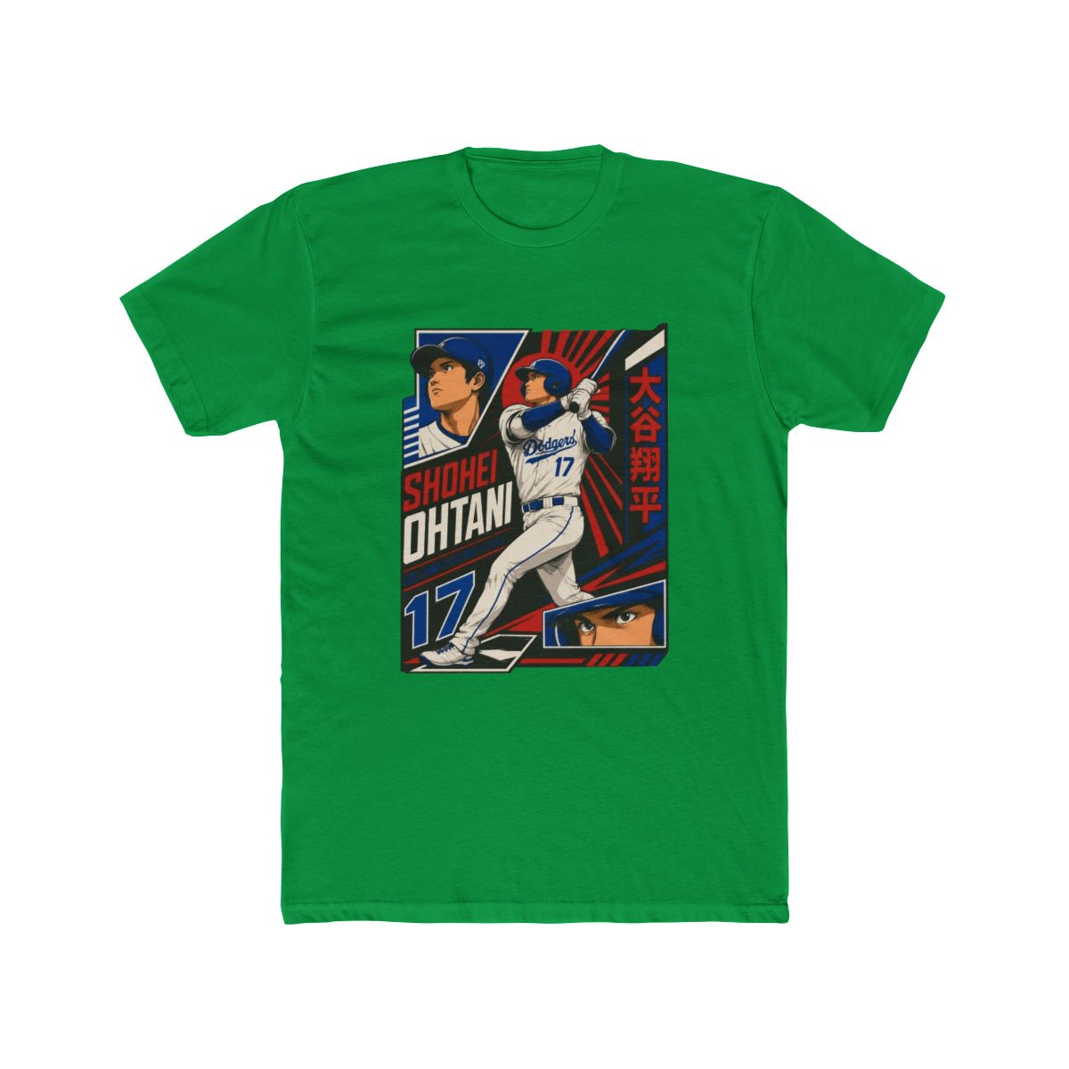 Shohei Ohtani Baseball Anime Long Sleeve T Shirt - alternate angle 3, merchandise