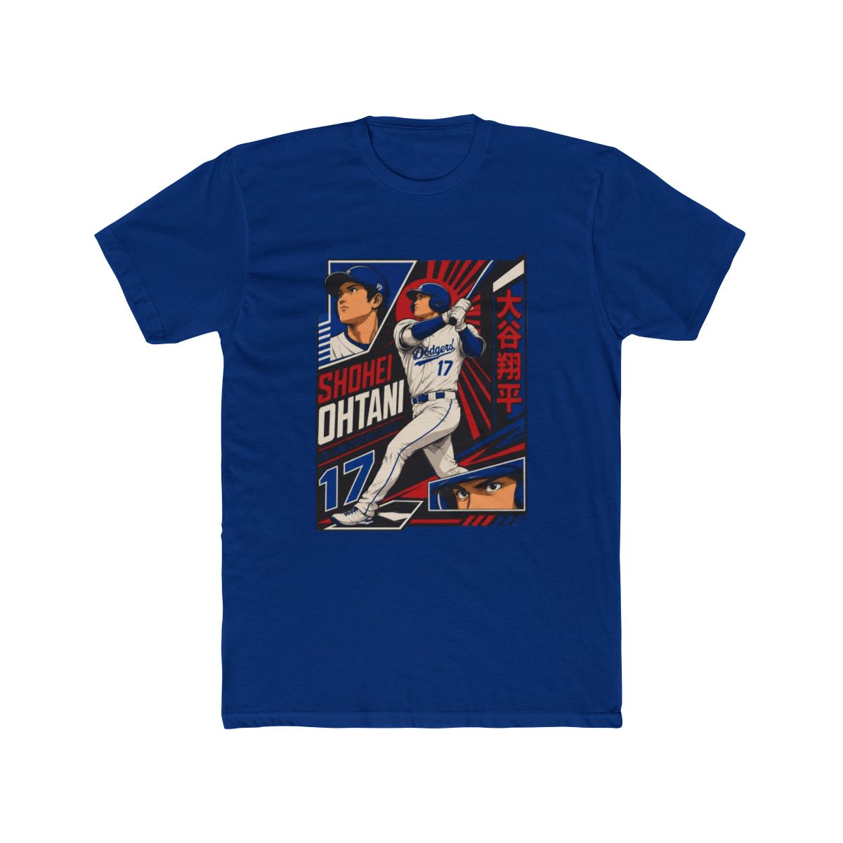 Shohei Ohtani Baseball Anime Long Sleeve T Shirt - alternate angle 5, merchandise