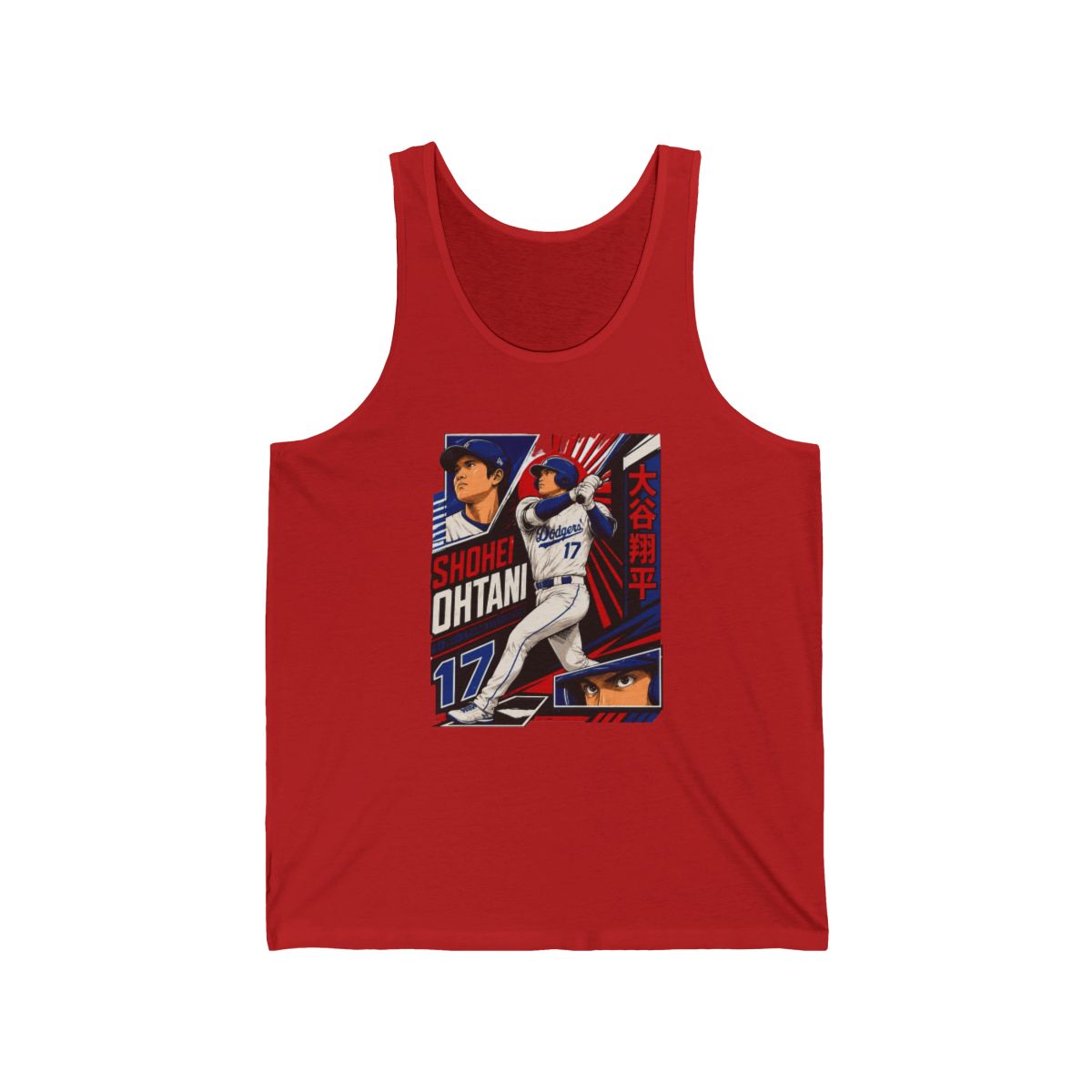 Shohei Ohtani Baseball Anime Tank Top
