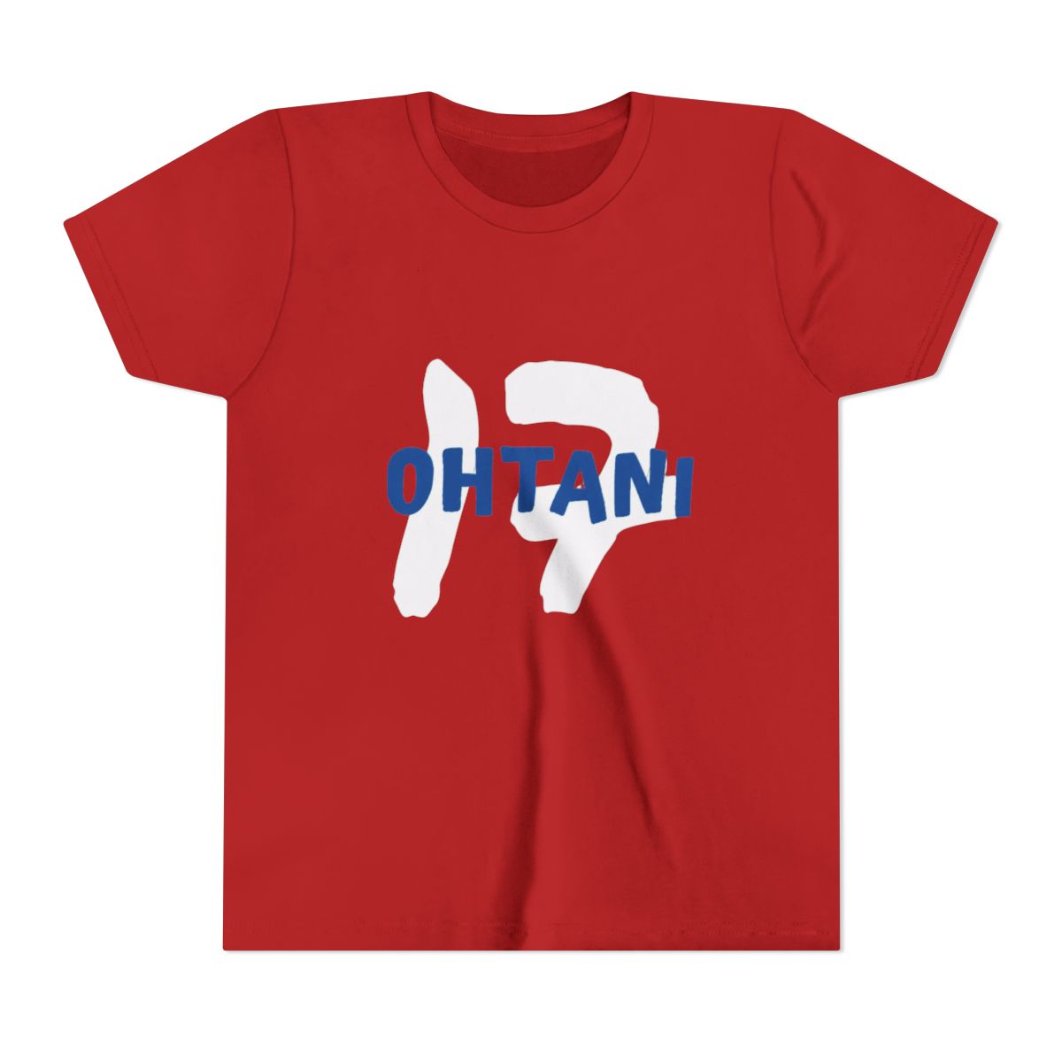 Name and Number Shohei Ohtani Los Angeles Baseball Kids T Shirt - alternate angle 5, merchandise