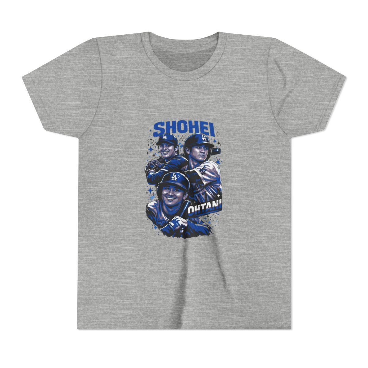 OHTANI Pop Art Kids T Shirt | Shohei Ohtani - alternate angle 5, merchandise