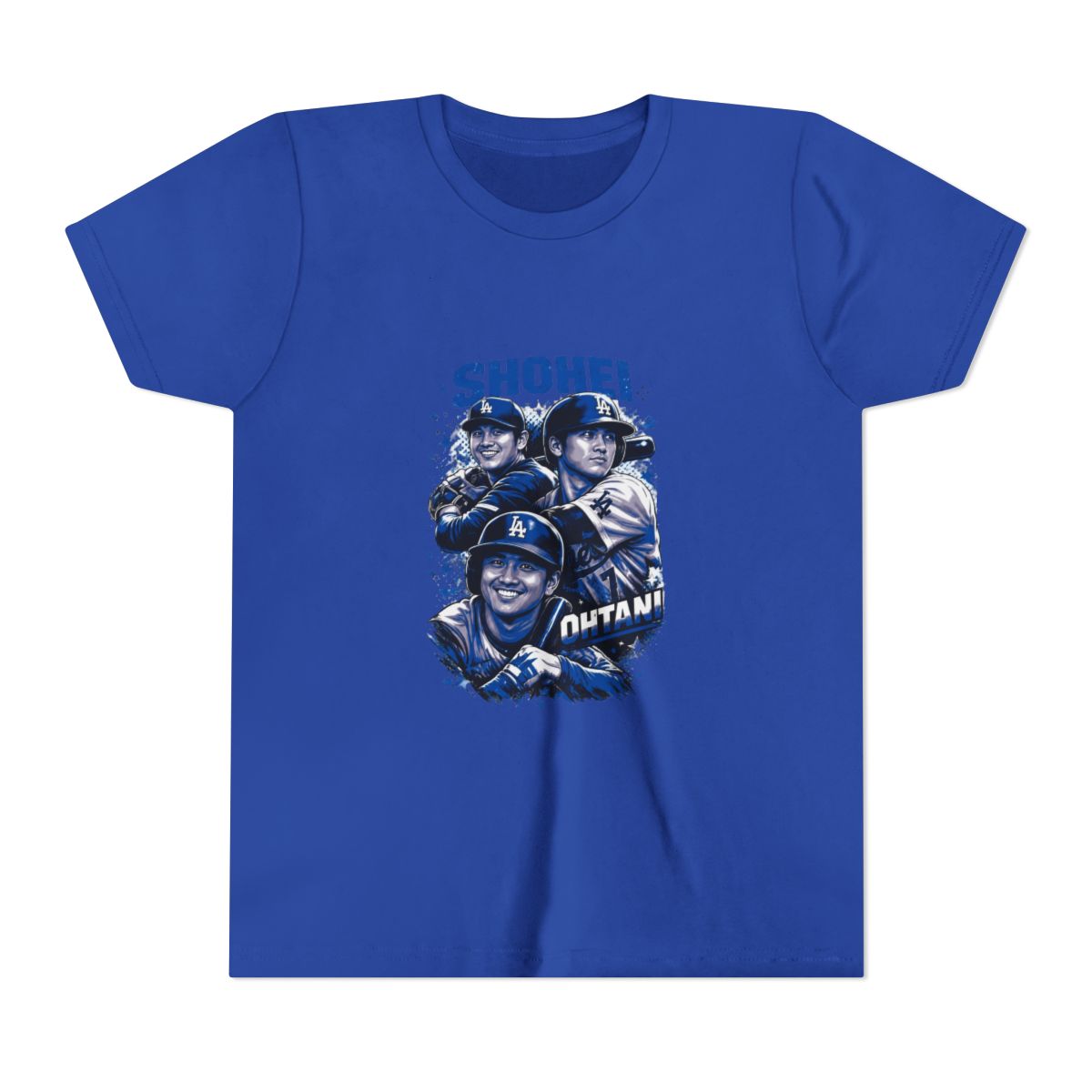 OHTANI Pop Art Kids T Shirt | Shohei Ohtani - alternate angle 3, merchandise