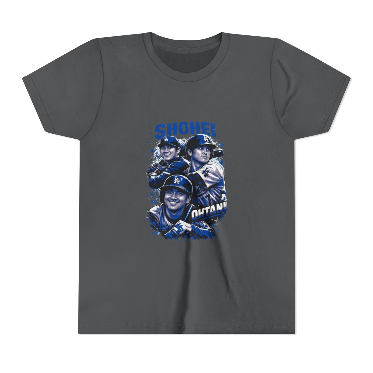 OHTANI Pop Art Kids T Shirt | Shohei Ohtani - alternate angle 4, merchandise