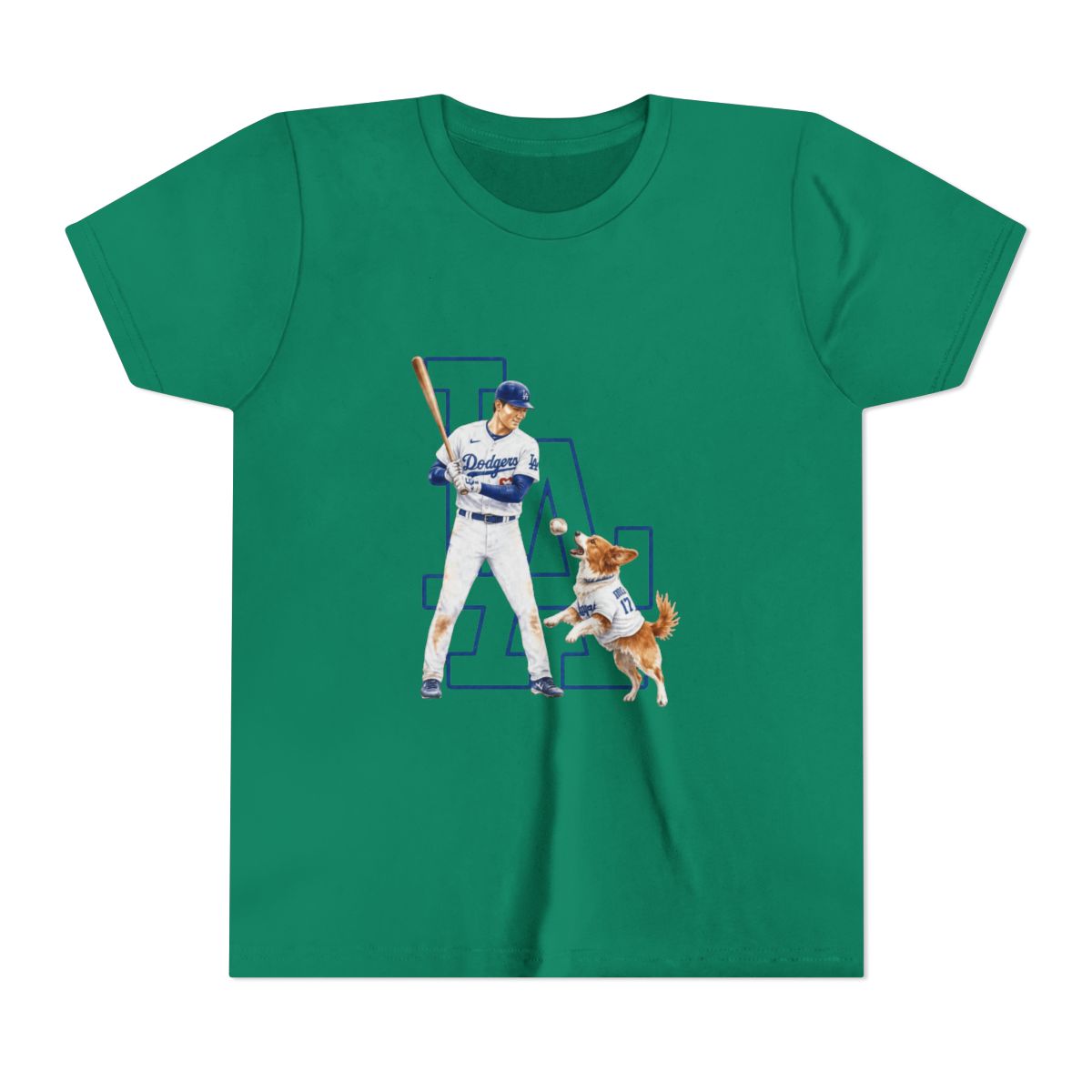 Shohei Ohtani & Decoy Kids T Shirt - alternate angle 3, merchandise