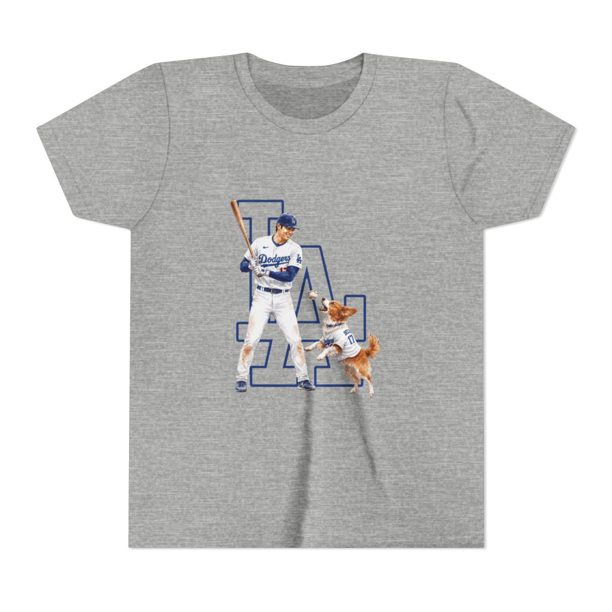 Shohei Ohtani & Decoy Kids T Shirt - alternate angle 3, merchandise