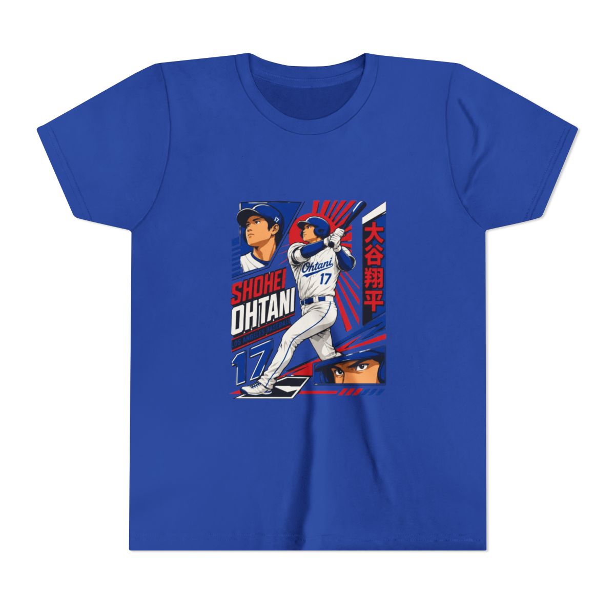 Shohei Ohtani Baseball Anime Kids T Shirt - Official T-Shirts merchandise